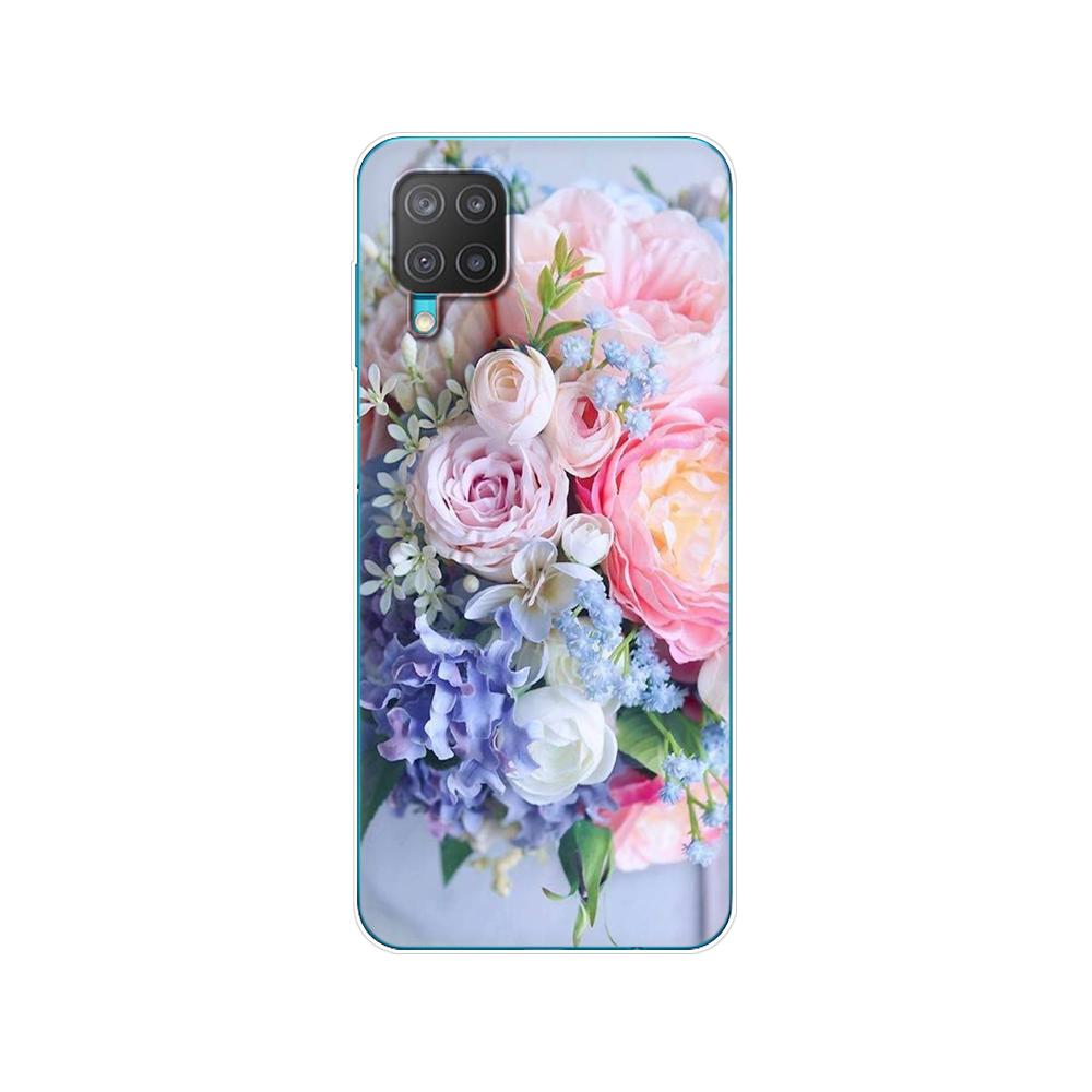 For Samsung M12 Case Phone Back Cover For Samsung Galaxy M12 GalaxyM12 M 12 M127 Soft Case Tpu Silicon Bumper Funda 6.5inch