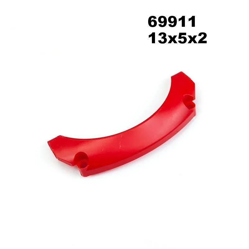 

71689 69911 Panel Car Mudguard Arched 13 x 2 x 5 Bricks Toys For Technical MOC DIY Sale Buildings Blocks Mudguard # 41 Arched