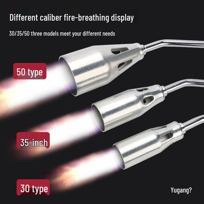 Portable Liquefied Gas Blowtorch for Household Use - Ideal for Singeing Pig Hair and Fire Starting