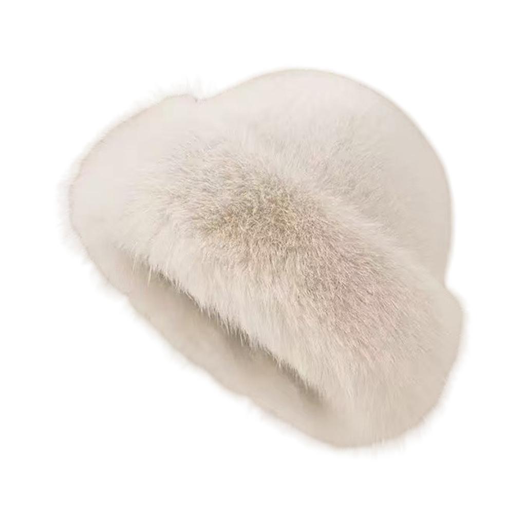 Women's Thick Plush Hat Keeps Warm And Versatile Mongolian Hat