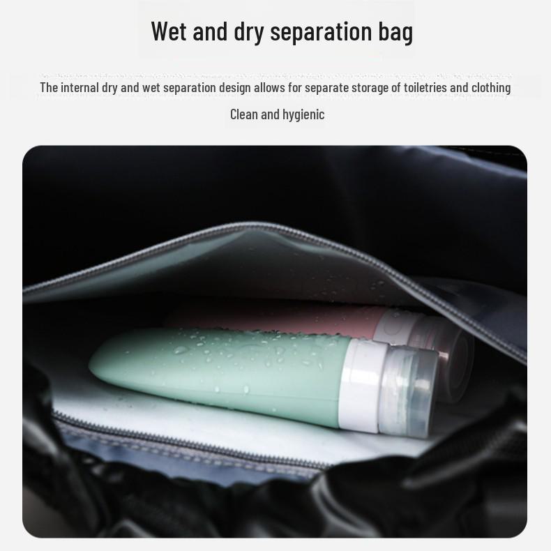 Dámská lehká velkokapacitní cestovní taška – na jedno rameno, do posilovny a bavlněná příruční taška