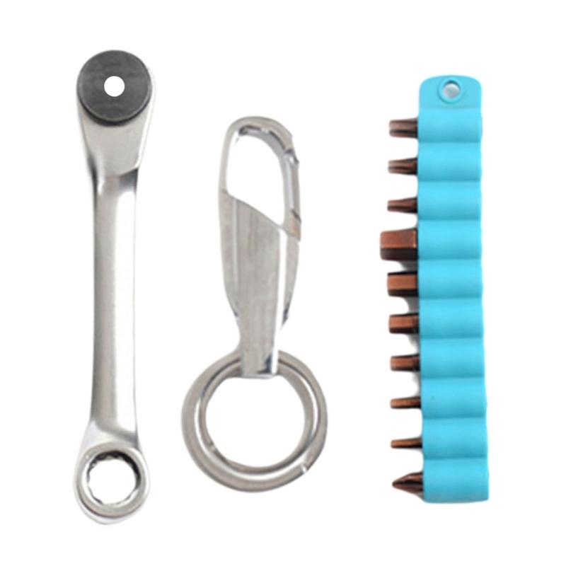 

Компактный набор малых трещоточных ключей Инструмент для быстрого ремонта дорожных велосипедов 1