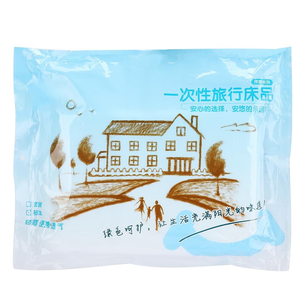 3 Stück 180 x 220 cm Einweg-Bettbezug für Daunendecken, tragbar für Outdoor, Hotel, Bettwäsche-Zubehör