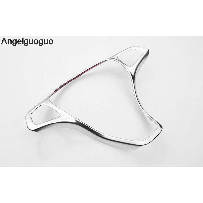 

Автомобильный руль, кнопка, накладка, автомобильные аксессуары для Mercedes Benz E Class W213 C Class W205 GLC class X253, Стайлинг автомобиля For GLC X253 серебряный