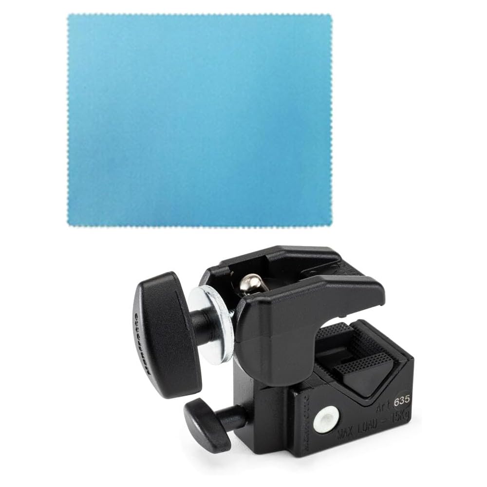 Manfrotto Quick Action Super Clamp with Cleaning Cloth (Amazon.co.jp Exclusive) JP A00029BMS
