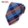 3.15" Fashion Striped PaisleyTies Mens Plaid Flower Necktie for Wedding