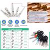 755Pcs Car Electrical Wire Terminal Pins Connector Kit 1/1.5/1.8/2.2/2.8/3.5mm 21Type Connector Pins Terminal Auto
