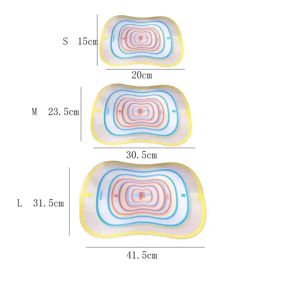Flexible Transparent Cutting Board Kitchen PP Classification Chopping Board Vegetable Meat Cutting Board Kitchen Accessories