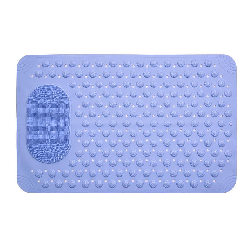 Household Bathroom Non-slip Toilet Anti-slip Mat Bath Toilet Floor Mat Bathroom Anti-fall Mat Bathtub Massage Mat
