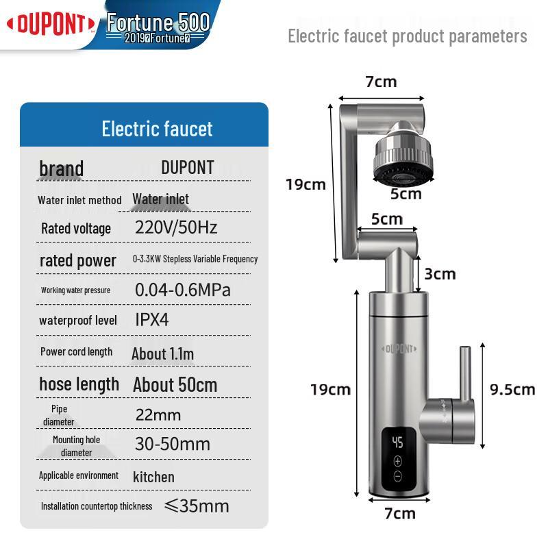 Du Pont Instant Electric Hot Water Faucet