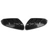 Carbon Fiber Look Side Wing Mirror Cap Cover Trim For 2016-2020 Honda Civic Hatc