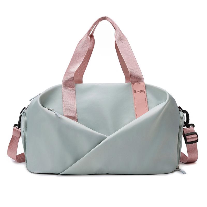 

Водонепроникна сумка для спортзалу та йоги з відділенням для вологого/сухого - Велика місткість для спорту, плавання та коротких поїздок