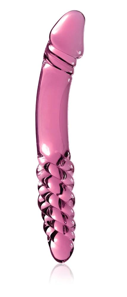 Icicles - Glass Dildo with Two Different Ends