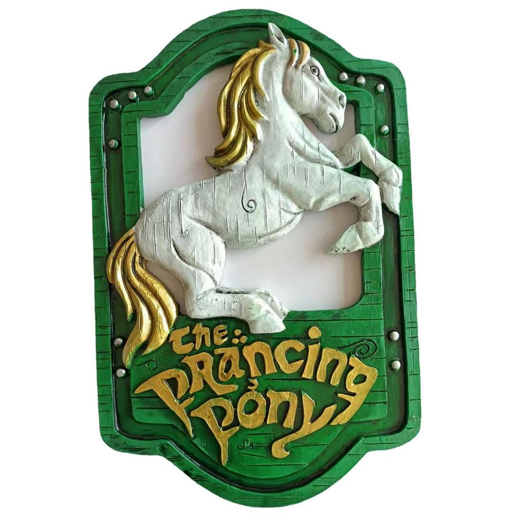Dragon Horse Spirit Resin Ornament - Indoor Wall Pendant