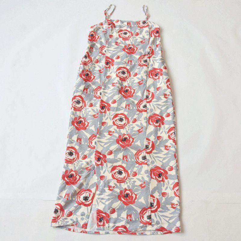 

Экспортное Японское Летнее Тонкое Платье-Слинг для Похудения, Базовая Юбка, Темпераментный Повседневный Стиль для Отпуска, Пляжная Юбка