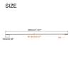 Uxcell Push Rod Connectors, Double-Ended Threaded Rods, 304 Stainless Steel, M2x300mm, for DIY RC Car, Boat, Vehicle, Airplane, Helicopter Models &