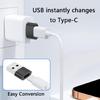 Metal Type C to USB 3.1 Adapter 10Gbps Pocket Charging Adapter Multiple Size Upgrades for Fast Data Transfer & Charging