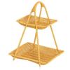 Imitation Rattan Woven Display Storage Basket