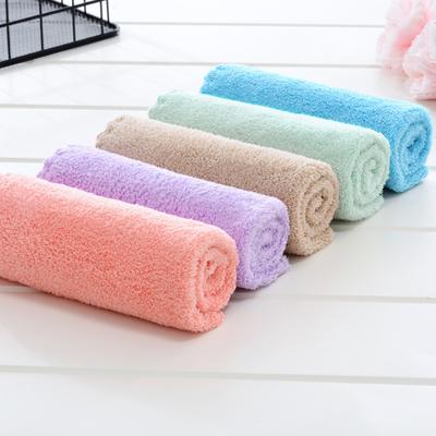 10-pack Microfiber Face Towels, Face Towels, Coral Fleece Face Towels, Square Towels For Women (random Colors)