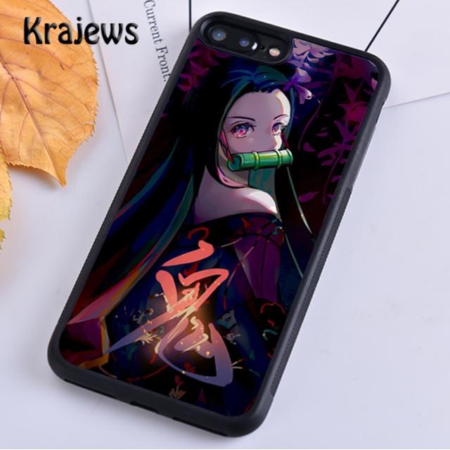 Krajews Kimetsu no Yaiba Charaktere Handyhülle Cover Für iPhone 14 5 SE 6s 7 8 plus XR XS 11 12 13 pro max Samsung S21 S22ultra