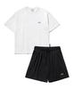 Eseulisseutyudio Basic Logo Oversized Short Sleeve And Shorts Set