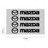 2025 Hot 4Pcs Car Logo Car Door Handle Anti Scratches Stickers For MAZDA 2 3 6 ATENZA 3 BK BL 5 CR CW 6 II GH CX-7 ER MX-5 NC Ca