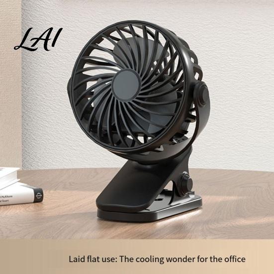 Nízkohlučný přenosný ventilátor s klipem, vestavěné noční světlo, nastavitelná 3 rychlostní, USB dobíjecí, stolní s 720° rotací, tichý, osobní