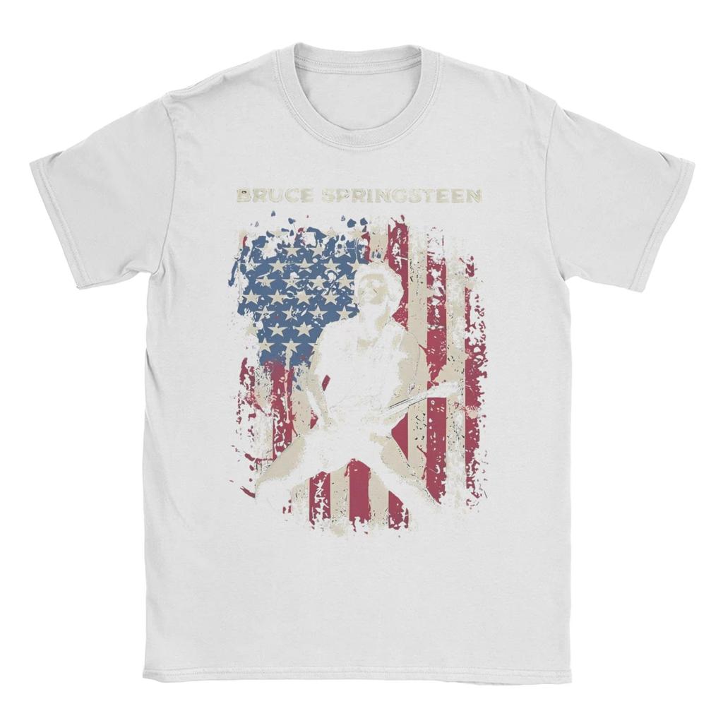 Bruce Springsteens Unisex T Shirt Music Amazing Tee Shirt Short Sleeve O Neck TShirt Cotton Classic Clothes