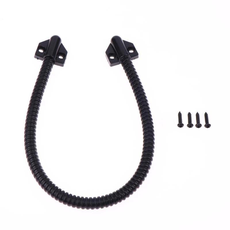 Cavo di Controllo Accessi con Anello Metallico Antischicciamento per Porta e Finestra, Cavo di Controllo Accessi a Montaggio Esterno, Protezione Cavo di Controllo Accessi