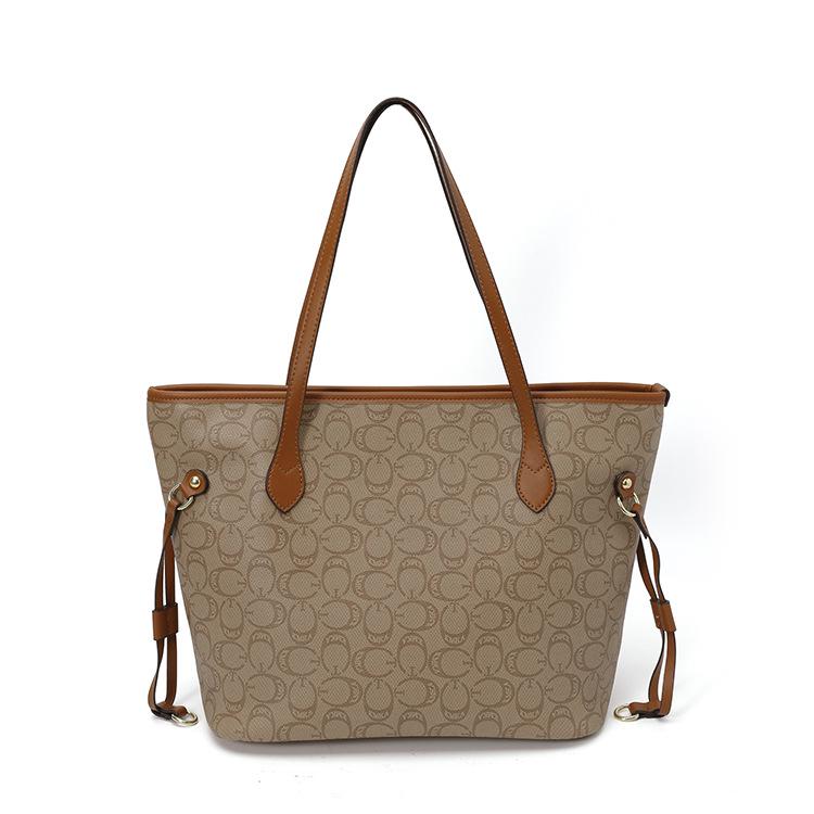 Ретро-сумка-тоут большой вместимости для поездок: Модная Универсальная Сумка 2025 года