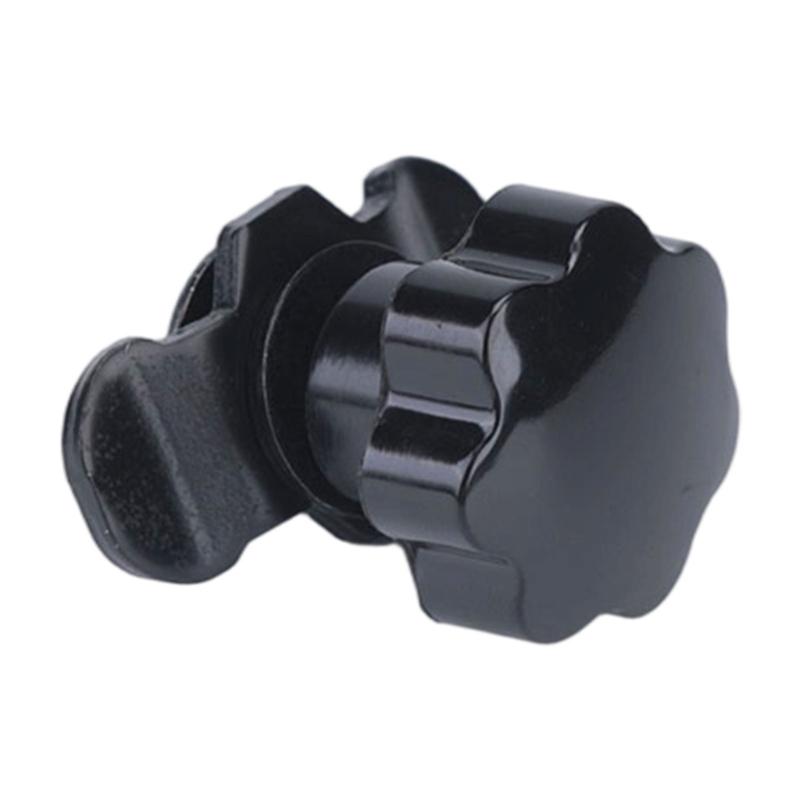 8mm Threaded Stud Nut Fitting Roof Rack Replacement Fastener Set with Star Hand Knob, Metal Mounting Hardware, 4 Piece Rack Fixing Kit