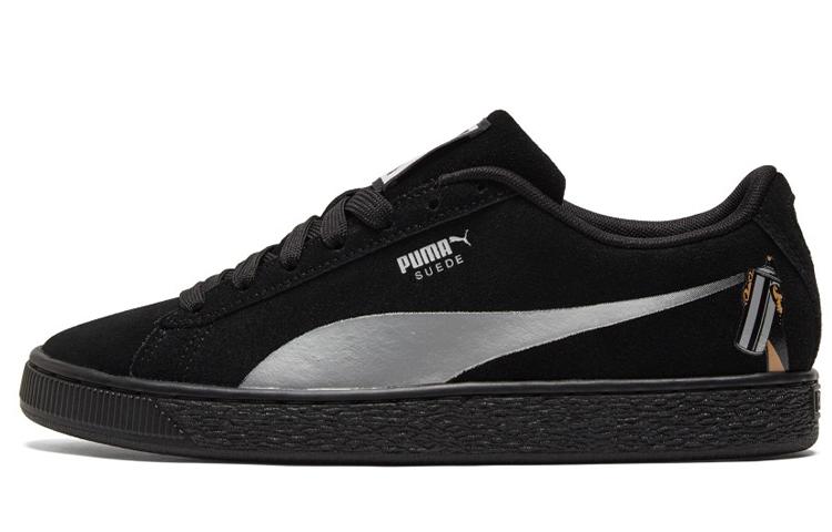 Puma Suede Spraycan Black 383396-02 35.5