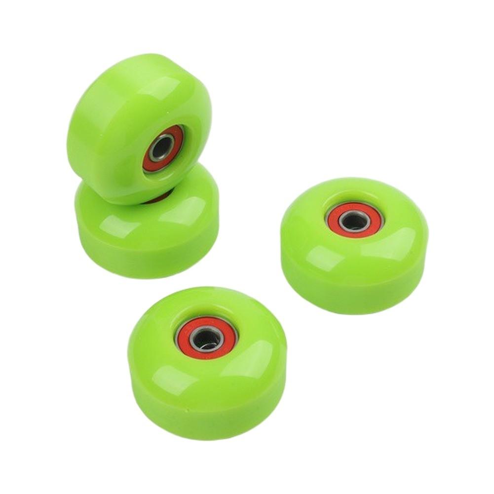 Ride In Style 4 Pcs 52x32mm Soft Longboard Skateboard Wheels + ABEC9 Bearing