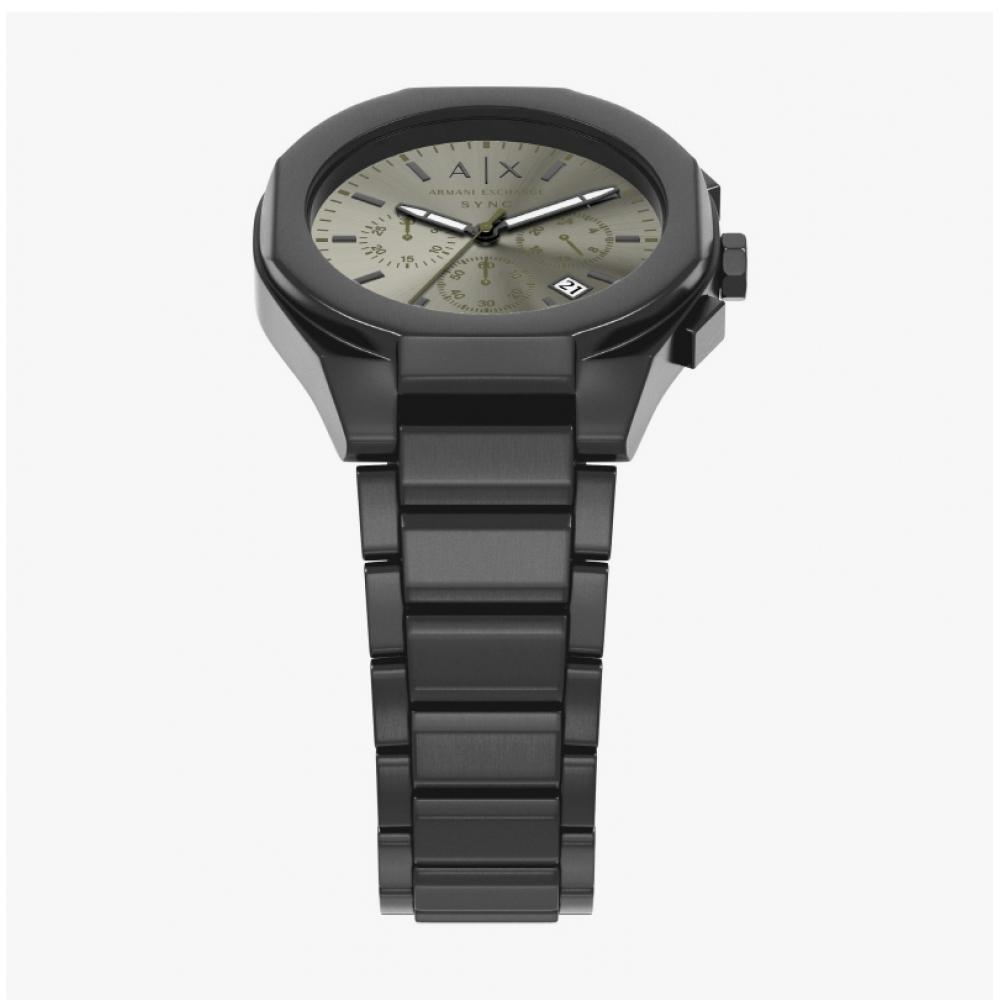 Armani Exchange Sync Chronograph Men S Metal Watch Ax4296