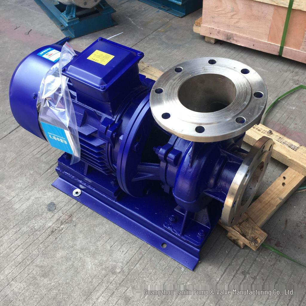 Stainless Steel Centrifugal Booster Pump IHW80-315IB - Horizontal Hot Water Circulation