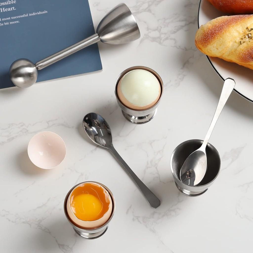 And Durable Practical Stainless Steel Egg Opener Set With Five Essential Tools Kitchen