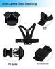 Insta360 AcePro2 Camera Accessories: Riding Headband, Chest Strap, Backpack Clip, Motorcycle Mount