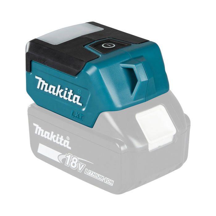 Lampe de poche - MAKITA - DEADML817 - 300 lx - Rechargeable USB - 3 modes d'éclairage
