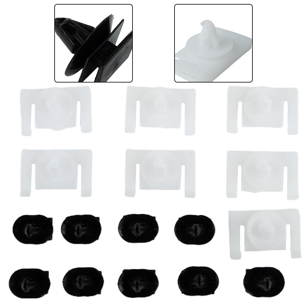 Clips Black+White Durable Exterior High Reliability