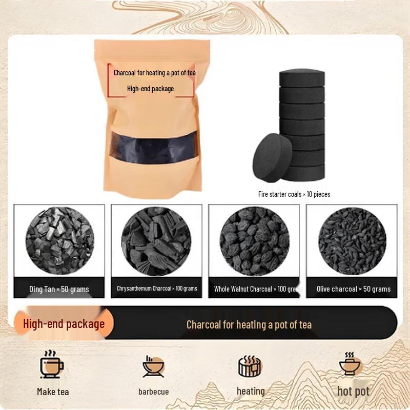 Longan Charcoal for Tea Ceremony