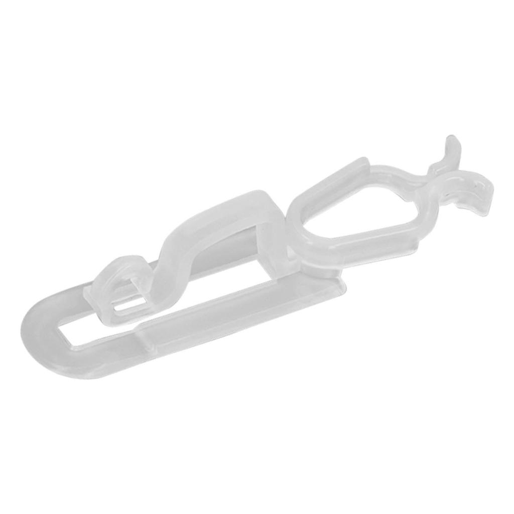 60 Pcs Christmas Light Clips Plastic Soft Flexible Waterproof Small Christmas Light Clips Hooks Christmas Tree Decoration