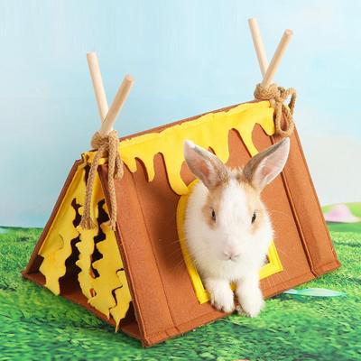 Hamster Gömställe Tält, Säng, Gömställe, Portabelt Smådjurshus, Marsvin Tunnelbur