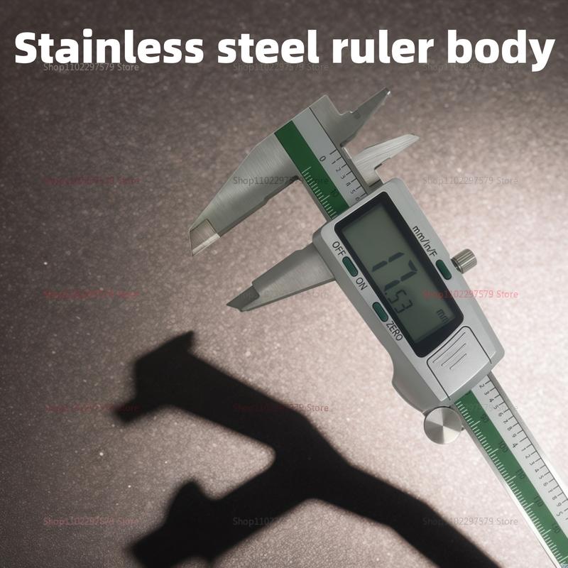 150mm Stainless Steel Digital Caliper with Zero Setting 0.01mm High Precision 6 Inch Digital Thickness Gauge Fraction MM Inch
