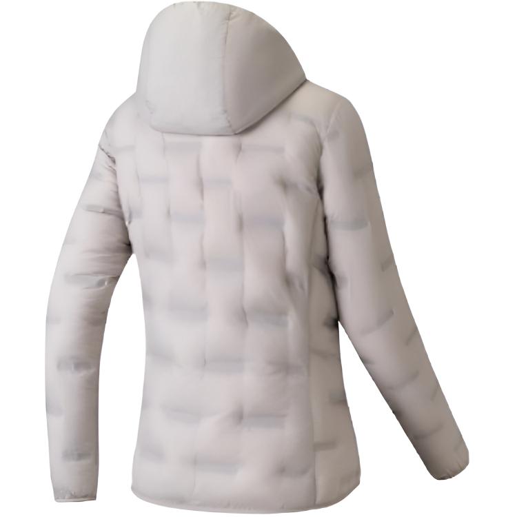 Anta Training Series Hooded Zipper Solid Color Down Jacket Women outerwear 962547903-1