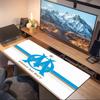 Olympique De Marseille Print  Cushion Non-slip Laptop Tablet Big Mousepad XXL Mat Mini PC Playmat With Lock Edge