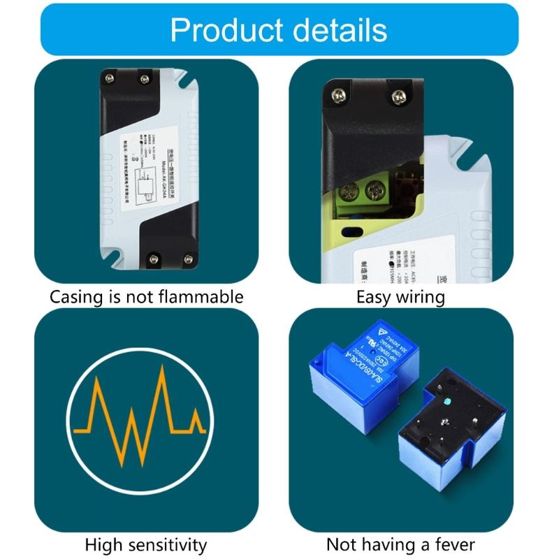 Practical Home ABS Materials 86 Type Light Switches With Stable Signal Portable Accessory for Convenient Daily Use