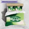 Hibernian FC Set Lenzuola Stampato 3 Pezzi Copripiumino Traspirante con Federe Biancheria da Letto Decorativa per Camera da Letto Casa