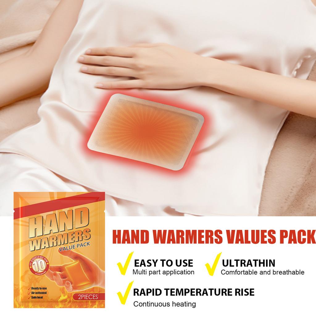 Hand Warmer, Portable, Lightweight, Ready To Use, Self-heating, For Abdominal And Body Warming.