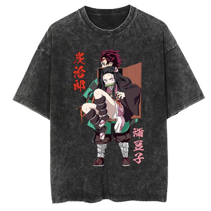 Graphic Casual Oversized Cotton Tees for Men Women Workout Fitness TShirt Summer Short Sleeve Tops Vintage Harajuku Streetwear