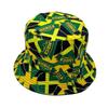 Bucket Hat Plus Size Patch Double-Sided Wear Polyacetic Fiber Thick Premium Gothic Running Custom National Flag Bucket Hat